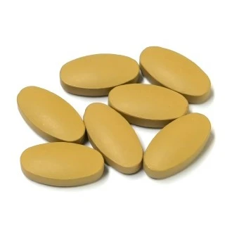 Ginseng-belagte tabletter